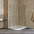 Душевой уголок Vegas Glass AFS-F Lux 120*110 09 01 R профиль золото, стекло прозрачное