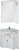 Зеркало Aquanet Луис 70 угловое белое
