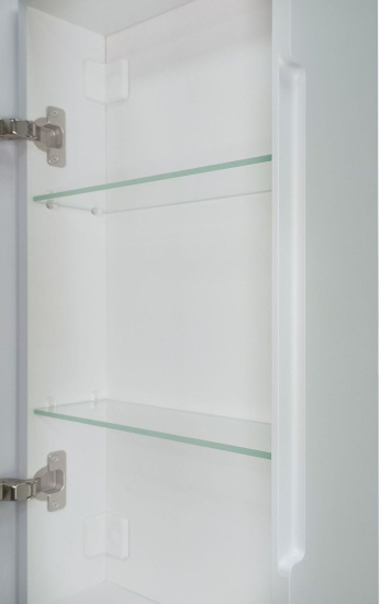 Зеркало-шкаф Art&Max Techno 35 L с подсветкой, белое