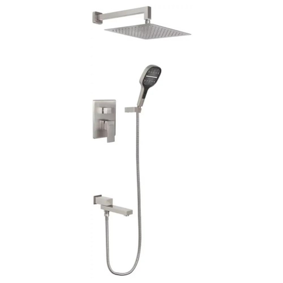 Душевая система Hansberge H6075NK, никель