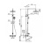 Душевая система с термостатом Altrobagno Beatrice 030408 Or