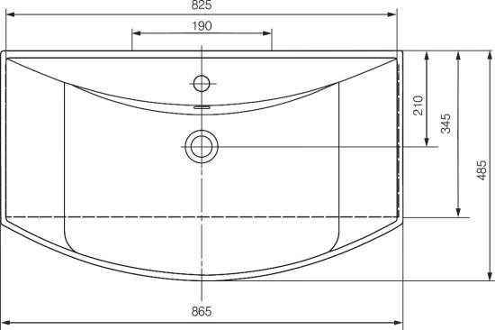 Мебель для ванной Runo Севилья 85