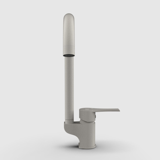 Смеситель для кухни GPD Atros MTE65-KG, кремовый
