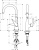 Смеситель для кухни Hansgrohe Talis M51 72812000 хром