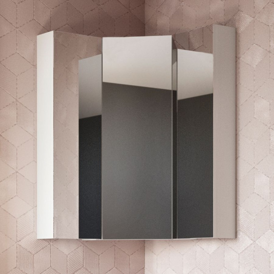 Мебель для ванной Stworki Лунд 60 белая, с раковиной Rotenburg 40 черной