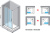Душевая дверь в нишу Novellini Lunes 2P LUNES2P120-2K