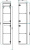 Пенал Villeroy & Boch 2DAY2 R