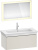 Тумба с раковиной Duravit White Tulip 105 скандинавский белый шелковисто-матовый