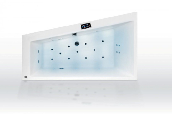 Акриловая ванна Excellent Sfera 170x100 см L с гидромассажем
