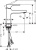 Смеситель для раковины Hansgrohe Metropol 74500000
