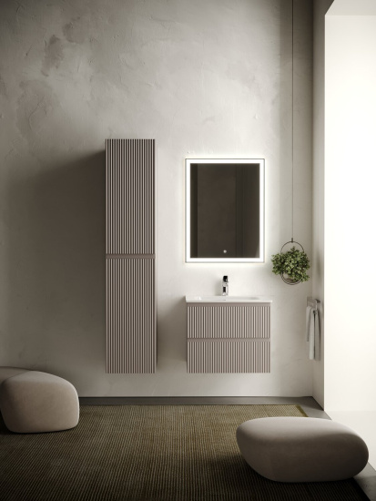 Тумба с раковиной Sancos Snob R 60 Doha Soft SNR60SM, подвесная