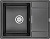 Мойка кухонная Paulmark Weimar PM216550-BL черный