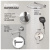 Душевая система Hansberge H6095NK, никель Душевая система Hansberge H6095NK, никель
