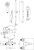 Душевой комплект Jacob Delafon Eo E24158RU-CP + E24160RU-CP + E32907-CP