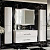 Мебель для ванной Aima Design Amethyst 100 white