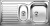 Мойка кухонная Blanco Tipo 6 S Basic, сталь