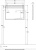 Зеркало Villeroy & Boch More to See 14 A4298000 80 см, с подсветкой