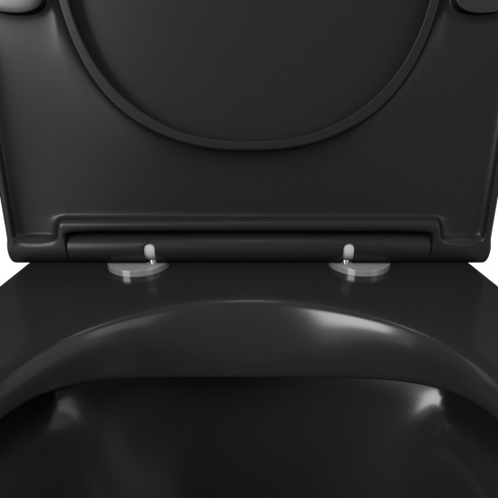 Подвесной унитаз Owl 1975 Vatter Ruta-H Matt Black OWLT190404 безободковый