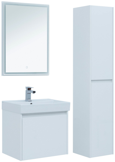 Зеркало Aquanet Nova Lite 60 белое