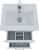 Тумба с раковиной Iddis New Custo 50, напольная, белая Тумба с раковиной Iddis New Custo 50, напольная, белая