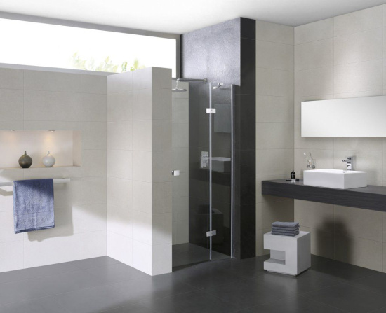 Душевая дверь в нишу Cezares Crystal-S-60/40-C-Cr-R