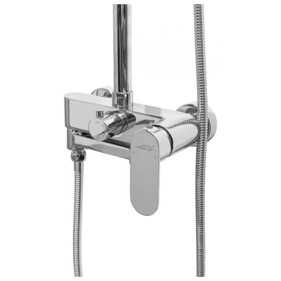 Душевая стойка Hansberge H5044C, хром
