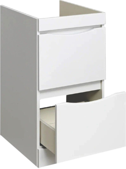 Мебель для ванной Runo Орион 45 R под стиральную машину, раковина лайт