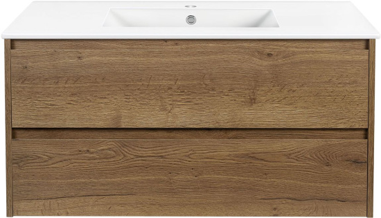 Мебель для ванной Vincea Gio 100 дуб табак