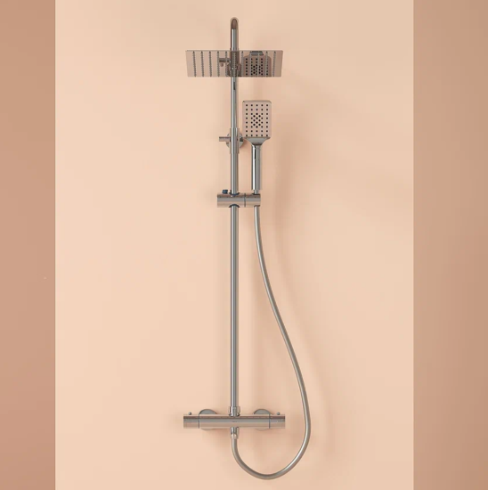 Душевая стойка Sancos Kanedo SC7100CH термостат, хром