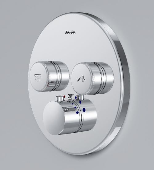 Смеситель для душа AM.PM Inspire V2.0 F50A85700 термостат