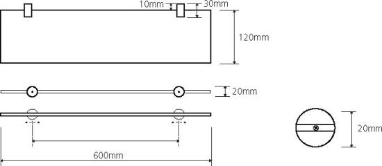 Полка Bemeta Alfa 102402242