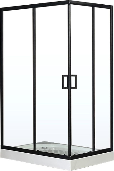 Душевой уголок Royal Bath HP RB8120HP-T-BL-L 120x80 с поддоном