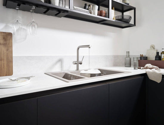 Смеситель для кухни Hansgrohe Talis M54 72827800 сталь