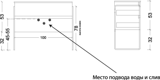 Тумба с раковиной Armadi Art Vallessi 120 дуб светлый, с белой раковиной