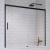 Шторка на ванну Radaway Idea Black PN DWJ 160 R Шторка на ванну Radaway Idea Black PN DWJ 160 R
