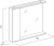 Зеркало BelBagno Marino 90 L Зеркало BelBagno Marino 90 L