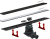 Душевой лоток Pestan Confluo Frameless Line 450 black glass