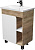 Тумба под раковину 1MarKa Nuvo 70Н напольная, дуб сонома