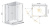 Душевой уголок Cezares Verona AH2 120/90 P Cr R Душевой уголок Cezares Verona AH2 120/90 P Cr R