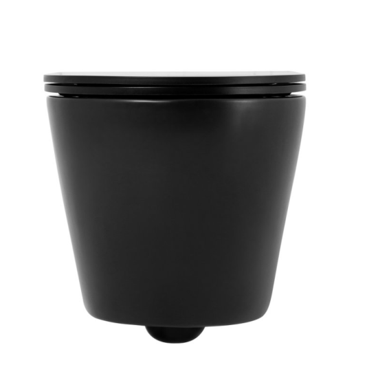 Унитаз подвесной BelBagno Colorato BB062CHR-MB с сидением микролифт