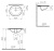 Раковина VitrA Arkitekt 6084B003-0001 52 см Раковина VitrA Arkitekt 6084B003-0001 52 см