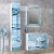 Мебель для ванной Marka One Lacio 80П blue marble