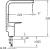 Смеситель для кухни Jacob Delafon Aleo E72360-CP Смеситель для кухни Jacob Delafon Aleo E72360-CP
