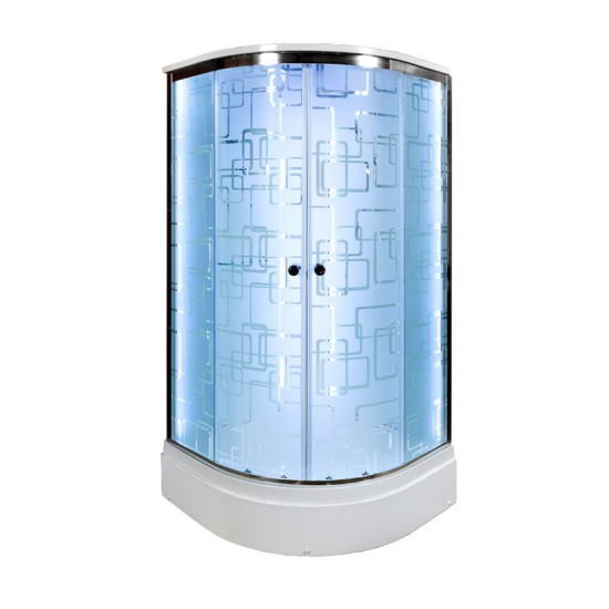 Душевая кабина DTO EM2710 с LED-подсветкой
