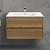 Тумба с раковиной Vincea Gio 80 дуб табак