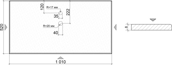 Мебель для ванной Armadi Art Monaco 100 с золотой столешницей черная, золото