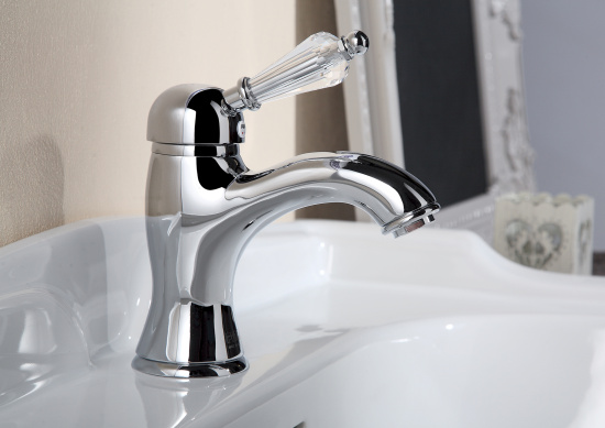 Смеситель для раковины Fiore Imperial-Sky  Swarovski® 82CR5221, хром