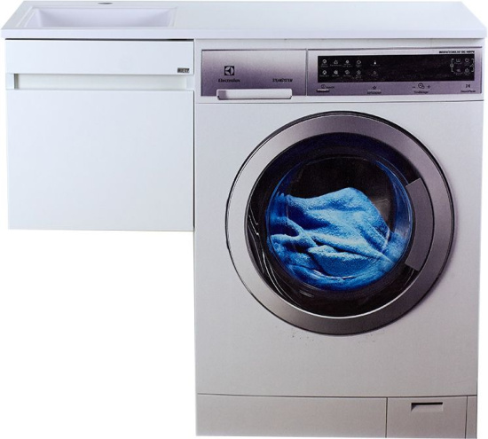 Мебель для ванной Misty Фостер 40 подвесная, под стиральную машину