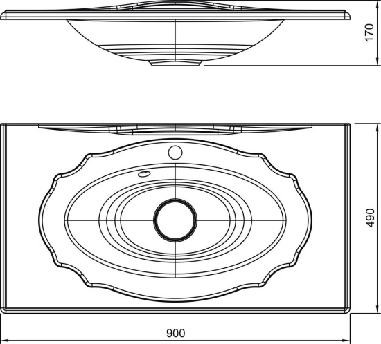 Мебель для ванной Sanstar Эдельвейс 90