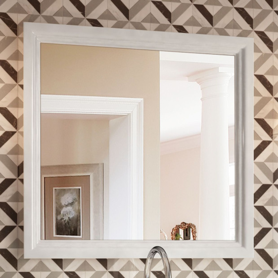 Мебель для ванной Kerama Marazzi Pompei 80 белая, с 1 ящиком и 2 дверцами